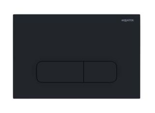 Кнопка смыва Aquatek KDI-0000017 черный матовый